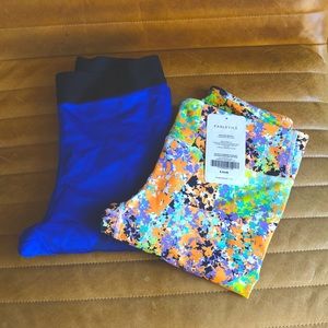 Legging color combo.